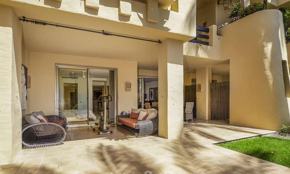 Luxury apartment for sale in prestigious complex on the Golden Mile in Marbella 25205