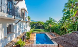 Large luxury villa for sale with stunning panoramic views over the golf valley, the mountains and the Mediterranean Sea in Nueva Andalucia, Marbella 25028 