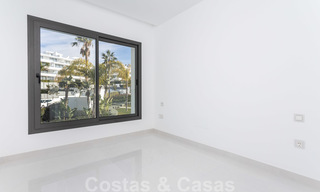 Modern design apartment for sale with spacious terrace, adjacent to the golf course in Marbella - Estepona. Ready to move in. Reduced in price. 25385 