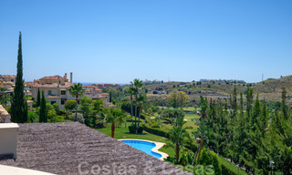 Spacious luxury apartments with a large terrace and panoramic views in a stylish complex surrounded by a golf course in Marbella - Benahavis 25162 