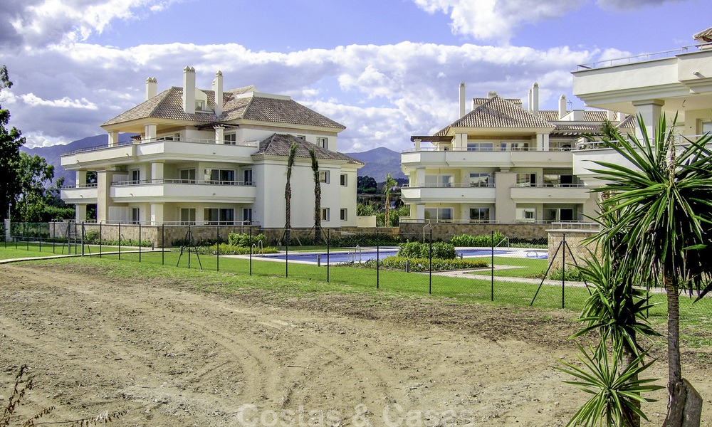 Sea - beach front line luxury apartments for sale, between Marbella - Estepona 13761