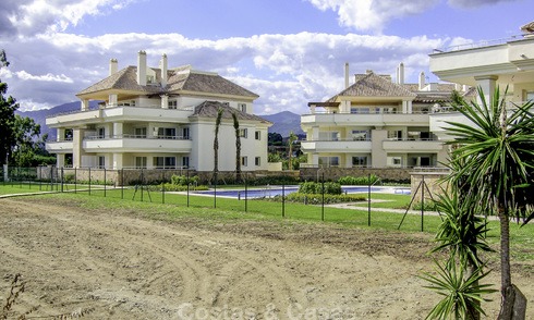Sea - beach front line luxury apartments for sale, between Marbella - Estepona 13761