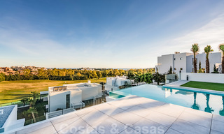 New impressive contemporary luxury villa for sale with stunning golf and sea views in Marbella - Benahavis 25788 