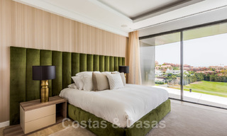 New impressive contemporary luxury villa for sale with stunning golf and sea views in Marbella - Benahavis 25801 