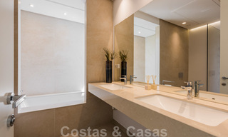 New impressive contemporary luxury villa for sale with stunning golf and sea views in Marbella - Benahavis 25803 