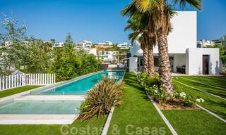 Brand new ultra-modern luxury villa for sale with sea views in Marbella - Benahavis 35674 