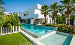Brand new ultra-modern luxury villa for sale with sea views in Marbella - Benahavis 35676 