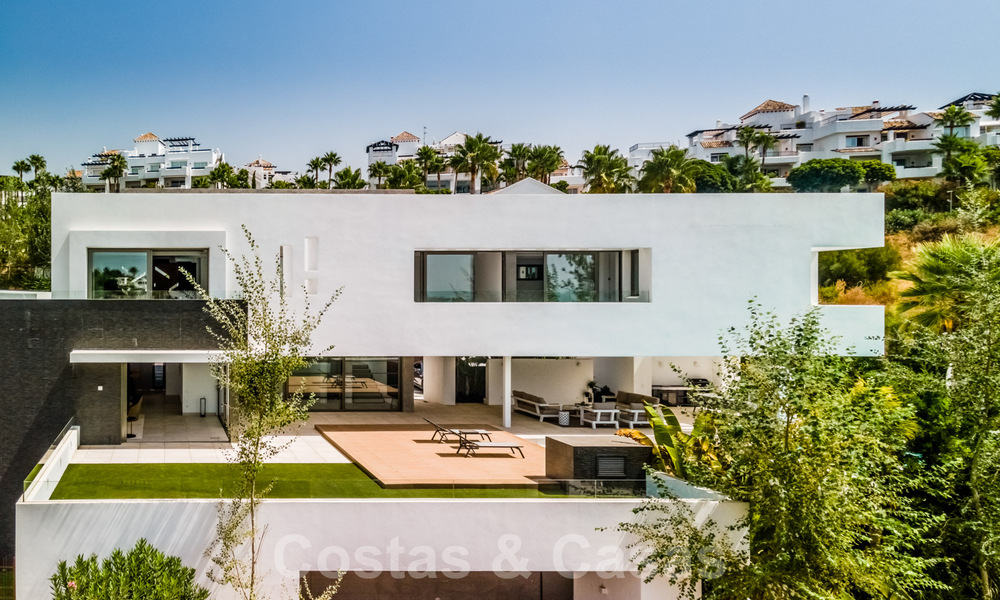 Brand new ultra-modern luxury villa for sale with sea views in Marbella - Benahavis 35691