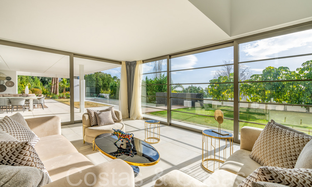 Ready to move in, ultra-modern luxury villa for sale with sea views in Marbella - Benahavis 68142