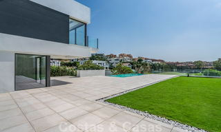 Ready to move in new modern luxury villa for sale, located directly on the golf course in Marbella - Benahavis 33919 