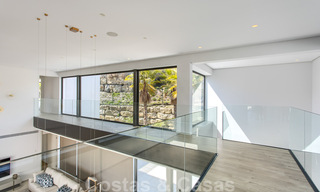 Ready to move in new modern luxury villa for sale, located directly on the golf course in Marbella - Benahavis 35418 
