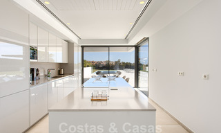 Ready to move in new modern luxury villa for sale, located directly on the golf course in Marbella - Benahavis 35442 