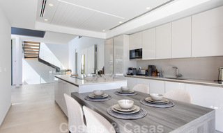 Ready to move in new modern luxury villa for sale, located directly on the golf course in Marbella - Benahavis 35444 