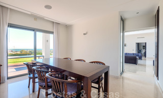 Modern villa with panoramic golf and sea views for sale in Los Flamingos Golf in Marbella - Benahavis 26025 