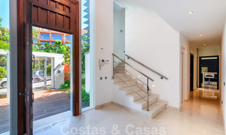 Modern villa with panoramic golf and sea views for sale in Los Flamingos Golf in Marbella - Benahavis 26027 