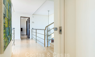 Modern villa with panoramic golf and sea views for sale in Los Flamingos Golf in Marbella - Benahavis 26045 