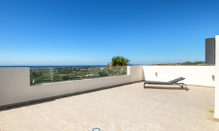 Modern villa with panoramic golf and sea views for sale in Los Flamingos Golf in Marbella - Benahavis 26052 