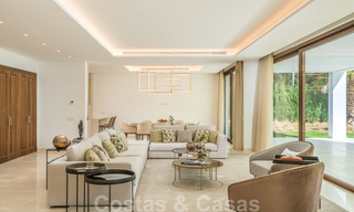 Move in ready, modern beachside villa for sale in the prestigious Guadalmina Baja in Marbella 26073 