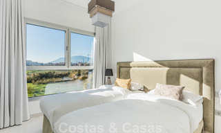 Modern penthouse apartment for sale on the New Golden Mile, between Marbella and Estepona, within walking distance to supermarkets and the beach 26362 