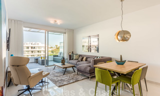Modern penthouse apartment for sale on the New Golden Mile, between Marbella and Estepona, within walking distance to supermarkets and the beach 26365 
