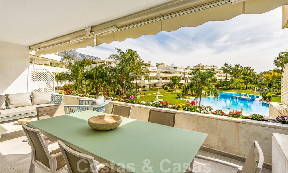 Renovated luxury apartment for sale, first line golf Las Brisas in Nueva Andalucia, Marbella 26554
