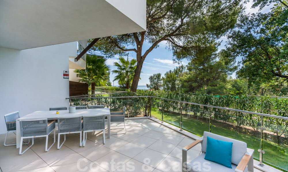 Modern semi-detached villa for sale in the exclusive Sierra Blanca, Marbella. The cheapest in the complex. 26460