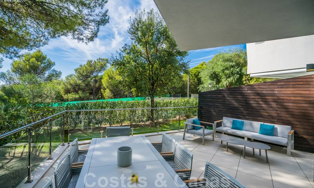 Modern semi-detached villa for sale in the exclusive Sierra Blanca, Marbella. The cheapest in the complex. 26462