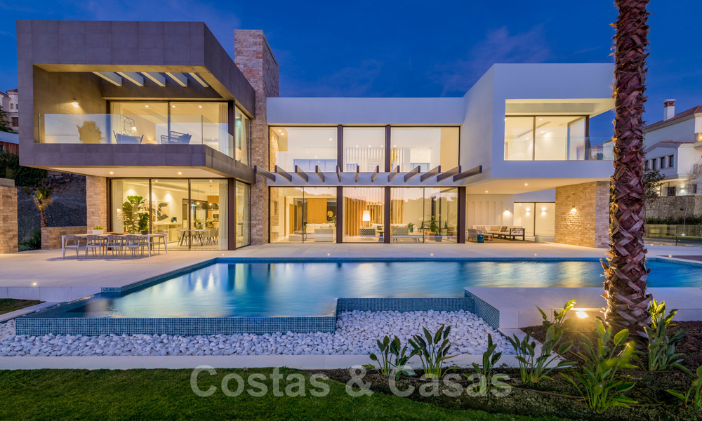 Modern new luxury villa with stunning golf views for sale in Benahavis - Marbella 26594