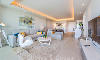 Greatly reduced in price. Spacious modern luxury apartment for sale with sea views and ready to move in, Nueva Andalucia, Marbella 26894 