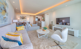 Greatly reduced in price. Spacious modern luxury apartment for sale with sea views and ready to move in, Nueva Andalucia, Marbella 26895 