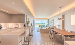 Greatly reduced in price. Spacious modern luxury apartment for sale with sea views and ready to move in, Nueva Andalucia, Marbella 26899 
