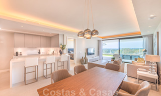 Greatly reduced in price. Spacious modern luxury apartment for sale with sea views and ready to move in, Nueva Andalucia, Marbella 26903 