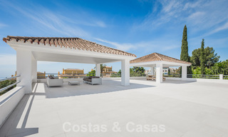 Renovated luxury villa for sale in a modern Mediterranean style in the exclusive Cascada de Camojan on the Golden Mile in Marbella 27041 