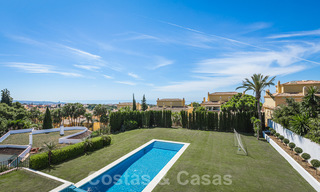 Renovated luxury villa for sale in a modern Mediterranean style in the exclusive Cascada de Camojan on the Golden Mile in Marbella 27044 