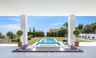 Renovated luxury villa for sale in a modern Mediterranean style in the exclusive Cascada de Camojan on the Golden Mile in Marbella 27058 
