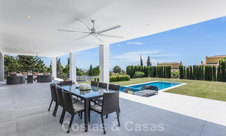 Renovated luxury villa for sale in a modern Mediterranean style in the exclusive Cascada de Camojan on the Golden Mile in Marbella 27059 