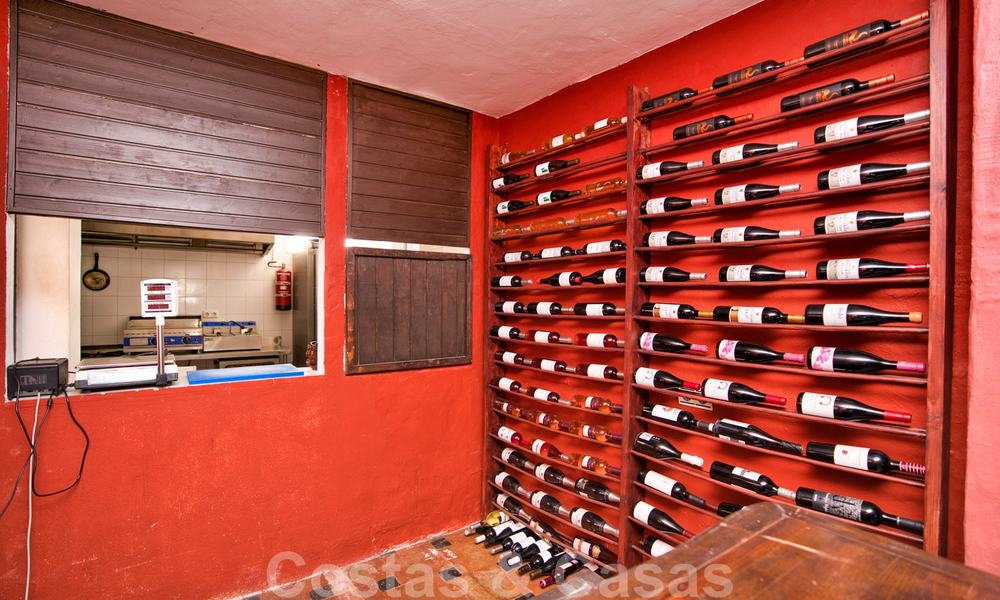 Bar - Restaurant for sale in the historical centre of Marbella. Open to offers! 27074