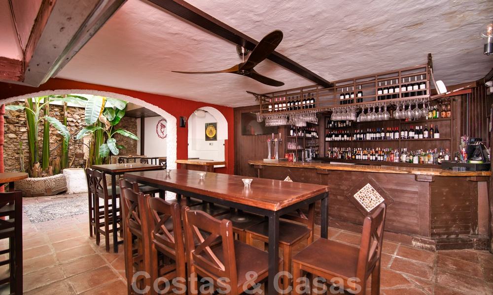 Bar - Restaurant for sale in the historical centre of Marbella. Open to offers! 27087