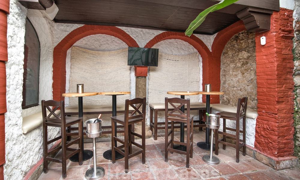Bar - Restaurant for sale in the historical centre of Marbella. Open to offers! 27093