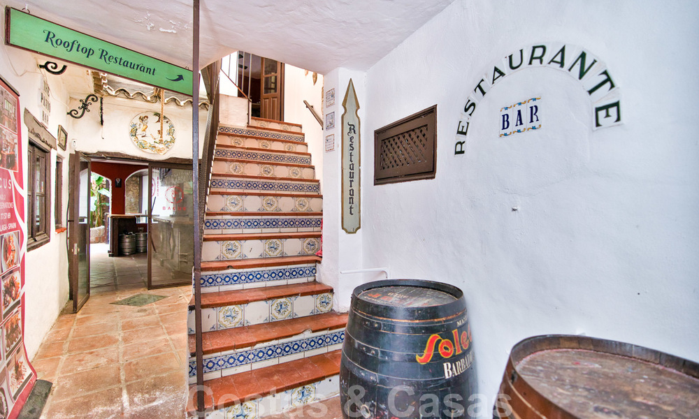 Bar - Restaurant for sale in the historical centre of Marbella. Open to offers! 27096