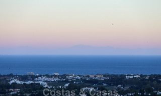 Ready to move into, spacious apartment with panoramic views of the coast and the Mediterranean Sea in Benahavis - Marbella 27337 