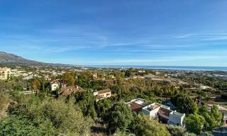 Ready to move into, spacious apartment with panoramic views of the coast and the Mediterranean Sea in Benahavis - Marbella 27338 