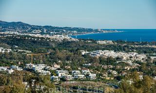 Ready to move into, spacious apartment with panoramic views of the coast and the Mediterranean Sea in Benahavis - Marbella 31022 