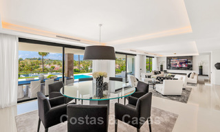 Spectacular modern designer villa for sale, frontline golf in Nueva Andalucia, Marbella 27195 