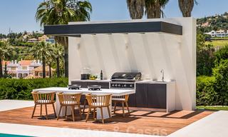 Spectacular modern designer villa for sale, frontline golf in Nueva Andalucia, Marbella 27213 