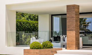 Spectacular modern designer villa for sale, frontline golf in Nueva Andalucia, Marbella 27214 