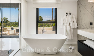 Spectacular modern designer villa for sale, frontline golf in Nueva Andalucia, Marbella 27224 