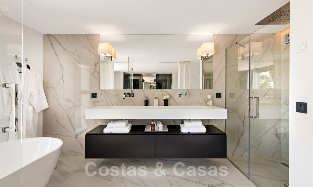Spectacular modern designer villa for sale, frontline golf in Nueva Andalucia, Marbella 27244
