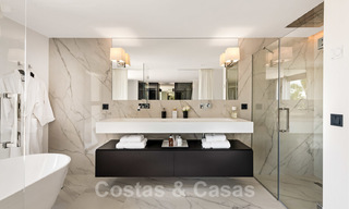 Spectacular modern designer villa for sale, frontline golf in Nueva Andalucia, Marbella 27244 