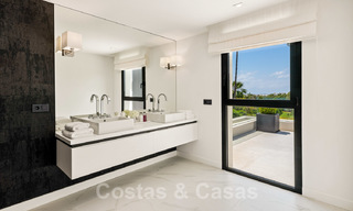 Spectacular modern designer villa for sale, frontline golf in Nueva Andalucia, Marbella 27245 